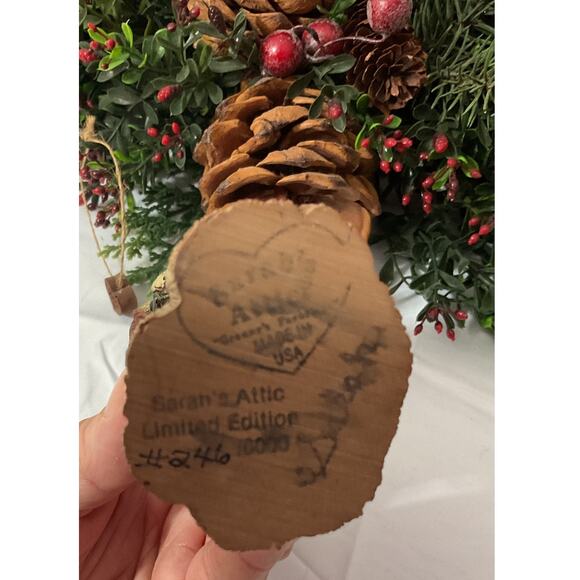 Santa St Nicholas Sarah's Attic 1999 figure #246/6000 Ltd Ed. 5.5" - Picture 6 of 6